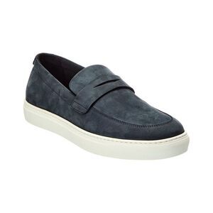 Harry's Of London Fitz Nubuck Suede Loafer, Navy